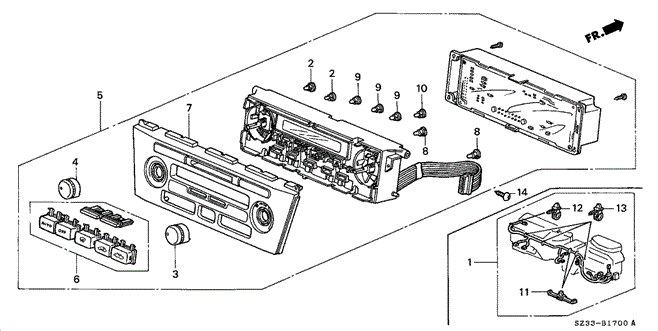 RL HEATER CONTROL ('96-'98)
