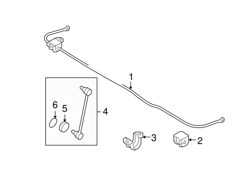 Tucson STABILIZER BAR & COMPONENTS