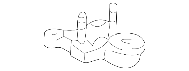 48627-35030 Деталь LOWER CNTRL ARM ARM, RIGHT