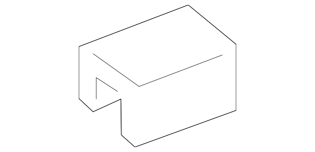 73857-0W001 Деталь ROOF MOLDING CLIP, RIGHT