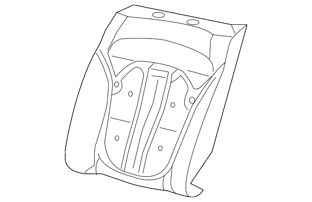 68084474AD Деталь SEAT BACK PAD, RIGHT
