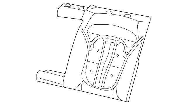 68084473AE Деталь SEAT BACK PAD, LEFT