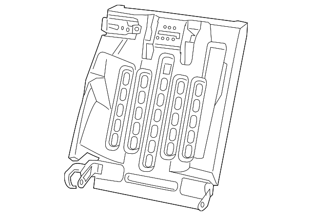 68084454AB Деталь SEAT BACK FRAME, RIGHT