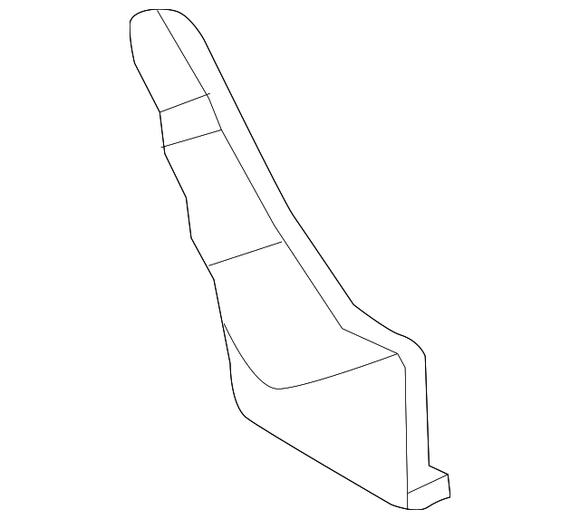 23124434 Деталь EXTENSION PANEL, RIGHT