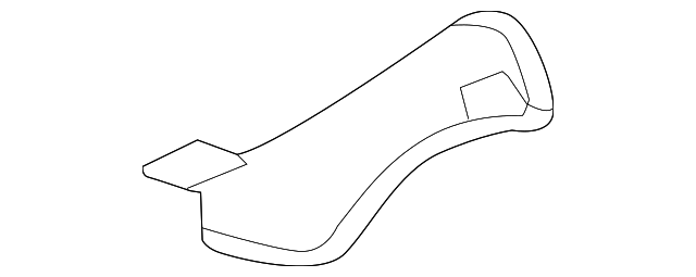 22864412 Деталь EXTENSION PANEL, LEFT
