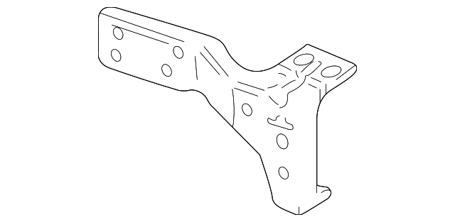 15718667 Деталь MOUNT BRACKET, LEFT