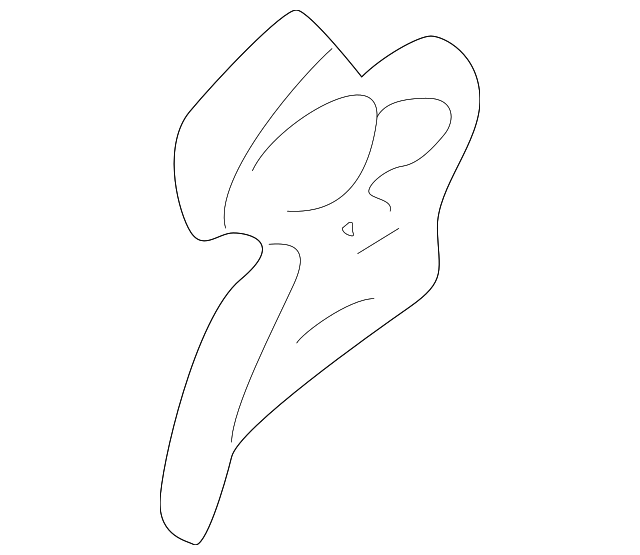 76691-2Y000 STRIKER RETAINER, LEFT