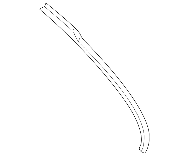 78132-2Y000 DRIP RAIL, RIGHT