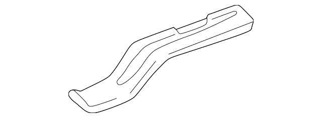 4580346AE Деталь RAIL COVER, RIGHT