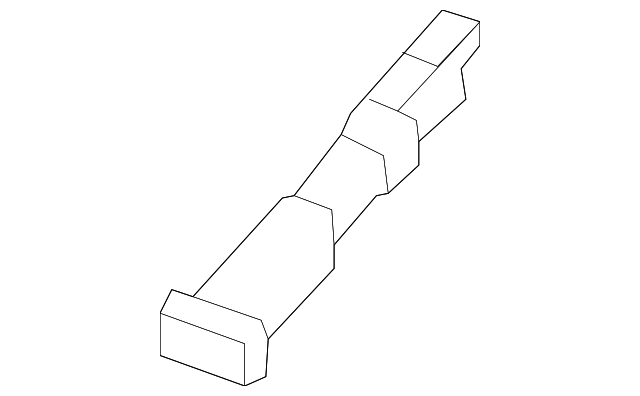 BJS7-50-9L1 Деталь ROOF MOLDING PROTECTOR, LEFT