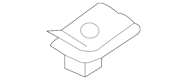 -W520802-S441 Деталь SUPPORT BRACKET NUT, LEFT