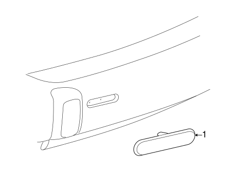 HHR REAR REFLECTOR