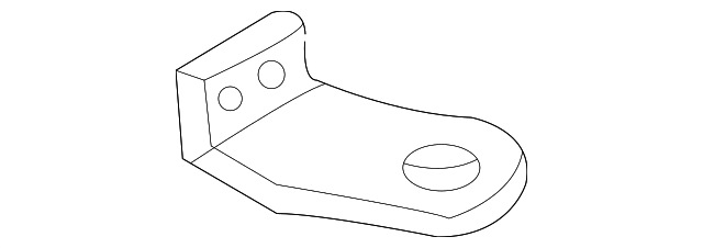 0K2A1-15371B Деталь RESONATOR ASSY MOUNT BRACKET