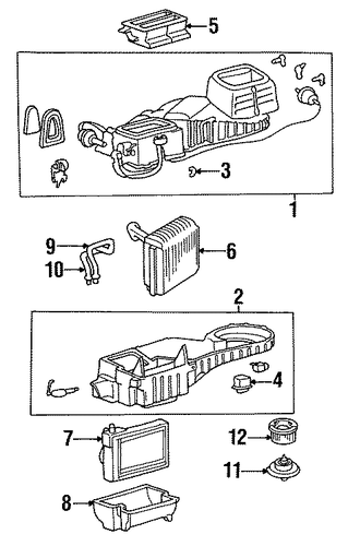 Sonata BLOWER MOTOR & FAN