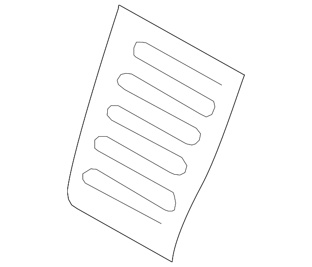 88390-2B000 Деталь SEAT BACK HEATER