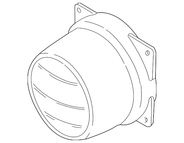 EC02-51-680 Деталь FOG LAMP ASSY