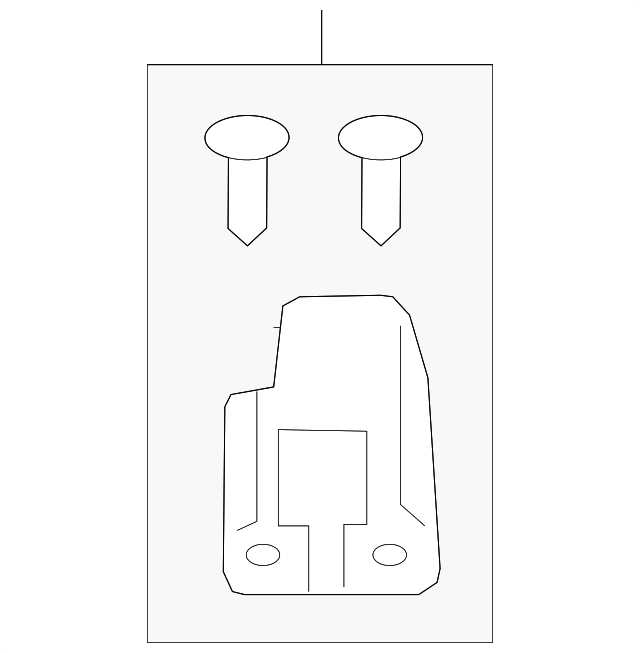 81194-47050 REPAIR BRACKET, LEFT