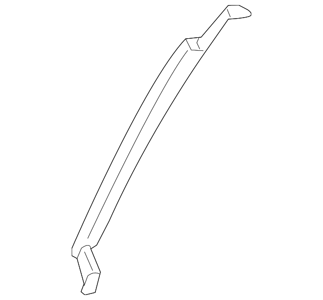 83535-3N000 Деталь GUIDE CHANNEL, LEFT