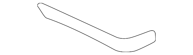 3B9-807-791-A-GRU Деталь MOLDING, LEFT