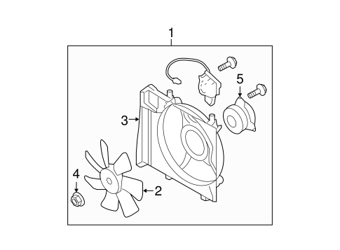 Outback CONDENSER FAN