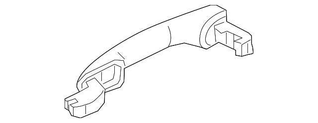 72681-T2A-A71YA Деталь HANDLE, L. RR. *NH830M* (LUNAR SILVER ME