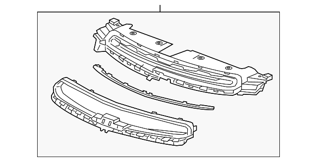 94516090 Деталь UPPER GRILLE
