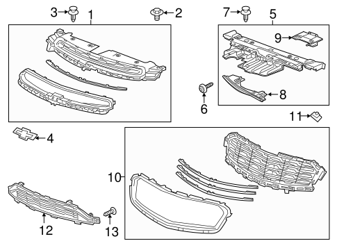 Cruze GRILLE & COMPONENTS 2