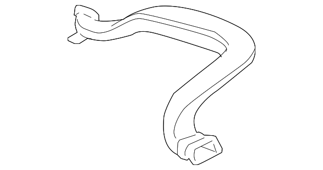 25726439 Деталь SIDE DUCT, RIGHT