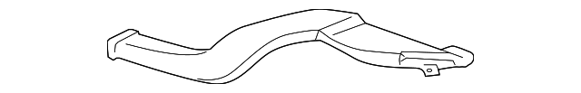 25726438 Деталь SIDE DUCT, LEFT