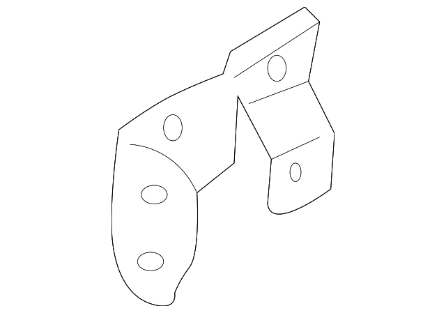 68134-5Z000 Деталь INSTRUMENT PANEL BRACKET