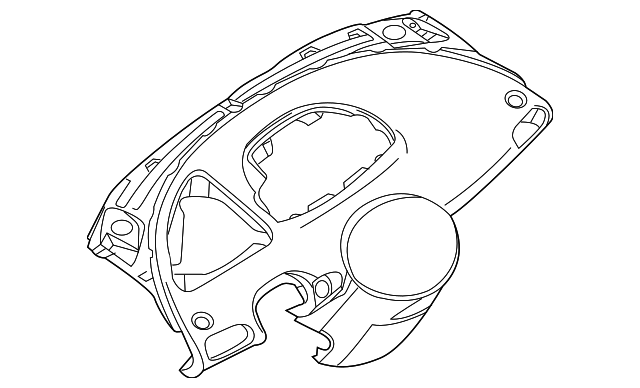 68200-5Z002 Деталь INSTRUMENT PANEL