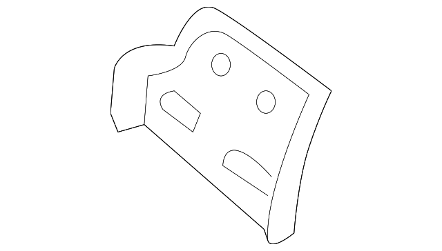 68170-5Z000 Деталь INSTRUMENT PANEL STAY, LEFT