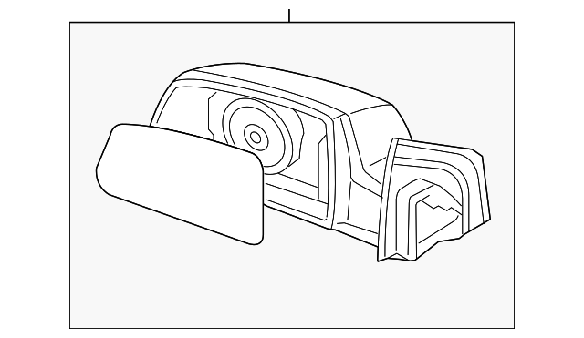 87620-1G600 Деталь MIRROR ASSY, RIGHT