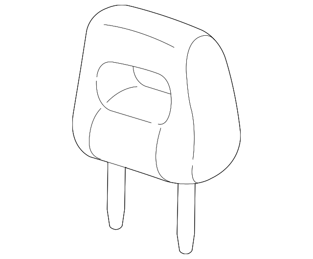 81140-S9V-A01ZA Деталь HEADREST ASSY., FR. *G59L* (MEDIUM FERN)