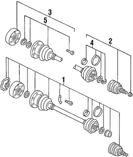 Quantum AXLE SHAFT