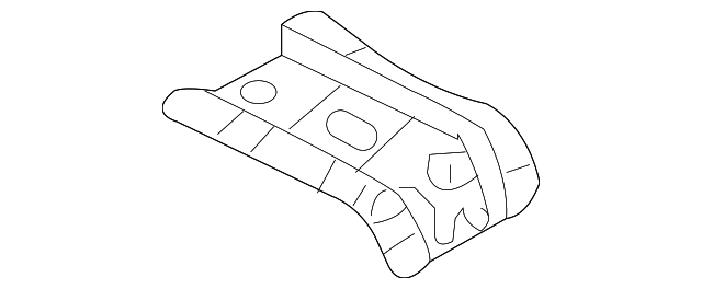 61175-75010 Деталь REINF BRACKET, RIGHT