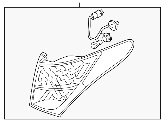 92401-3J150 Деталь TAIL LAMP ASSY, LEFT