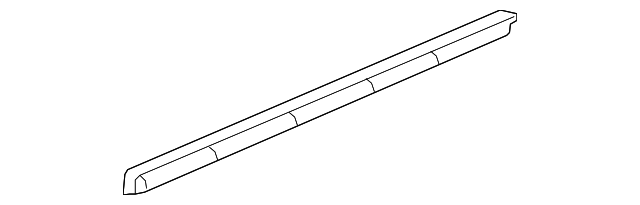72835-SAA-003 Деталь WEATHERSTRIP, R. RR. DOOR (INNER)
