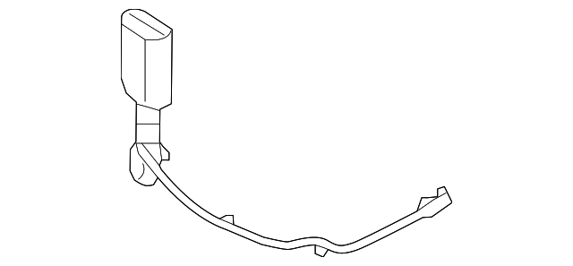 19316941 Деталь BUCKLE, LEFT
