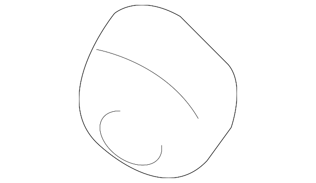 19316947 Деталь ANCHOR COVER, RIGHT
