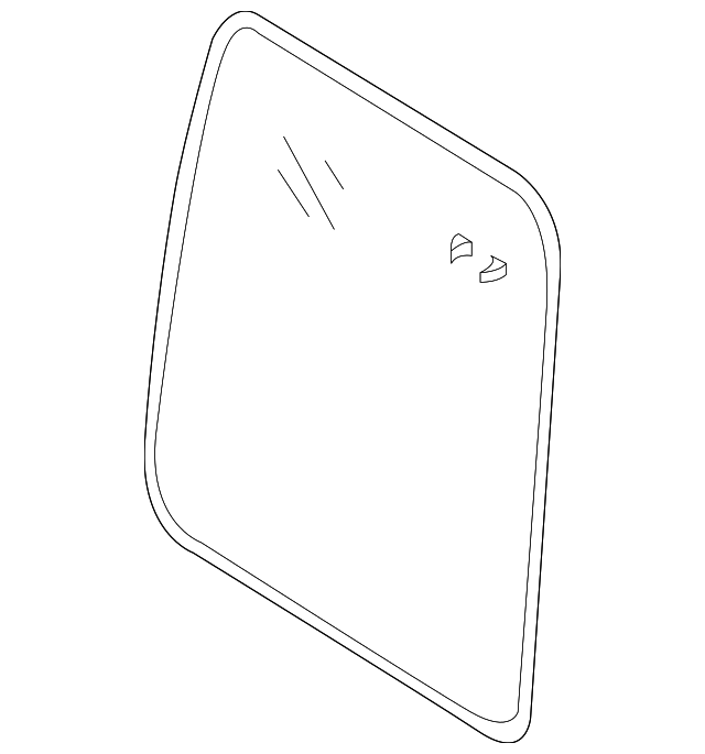 96365-1PA0E Деталь MIRROR GLASS, RIGHT