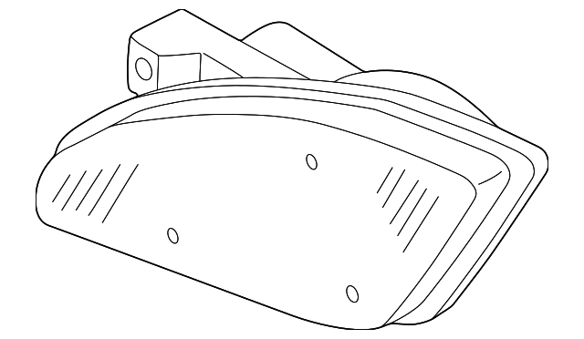 26014-9E000 Деталь LENS & HOUSING, RIGHT