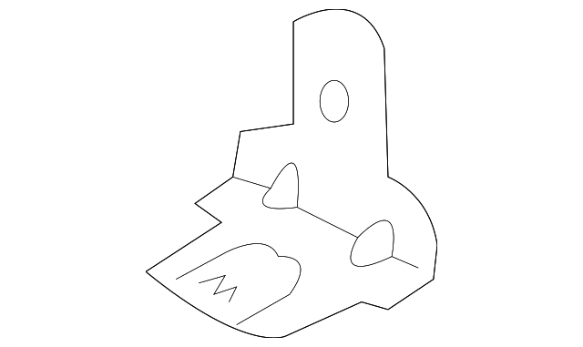 24317-AL53A JUNCTION BLOCK BRACKET