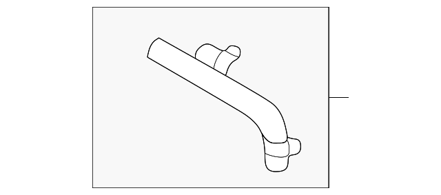 21204AA162 Деталь HEATER HOSE