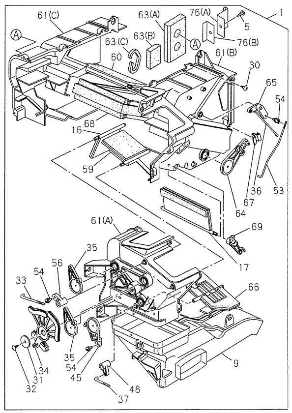ELECTRICAL / EXHAUST / HEATER / FUEL/HEATER UNIT (TO:9908) for 1999 Honda PASSPORT #1