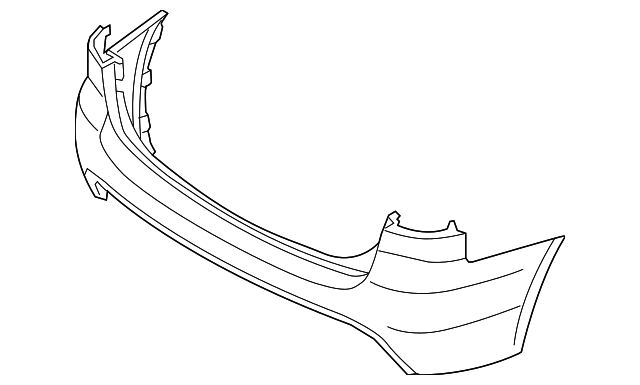 86610-1U200 Деталь BUMPER COVER
