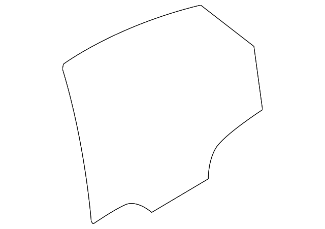 8450385Z20 Деталь GLASS, RIGHT