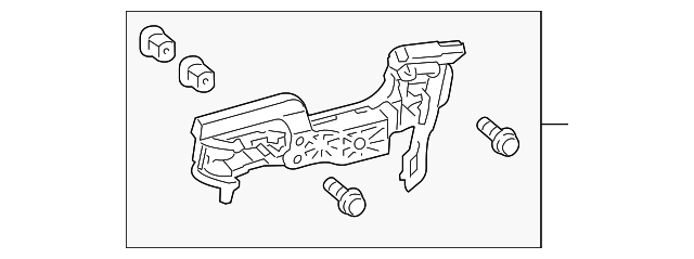 69203-75011 Деталь HANDLE BASE, RIGHT