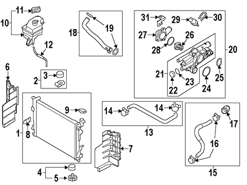 Optima RADIATOR & COMPONENTS