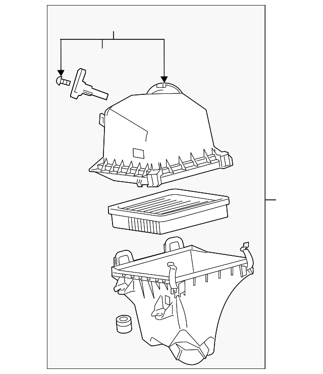 17700-36340 AIR CLEANER ASSY